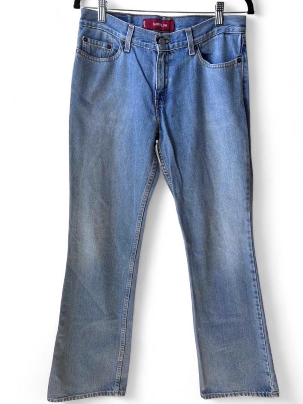 Vintage Levi’s 518 superlow Bootcut Light Wash cowboy Y2K western 9 jr jeans